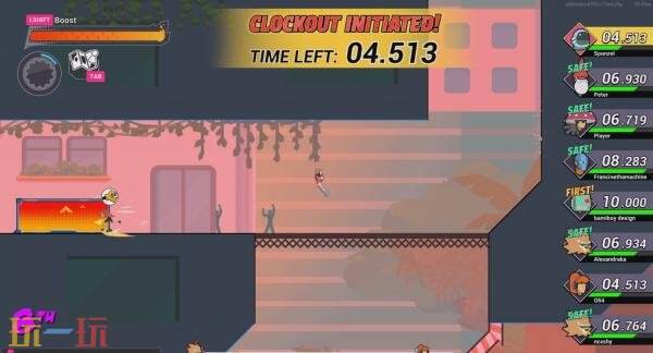 竞技2D平台跳跃游戏《Sprint City》现已开启PC版抢先体验