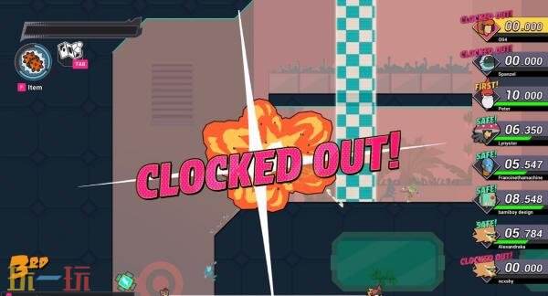 竞技2D平台跳跃游戏《Sprint City》现已开启PC版抢先体验