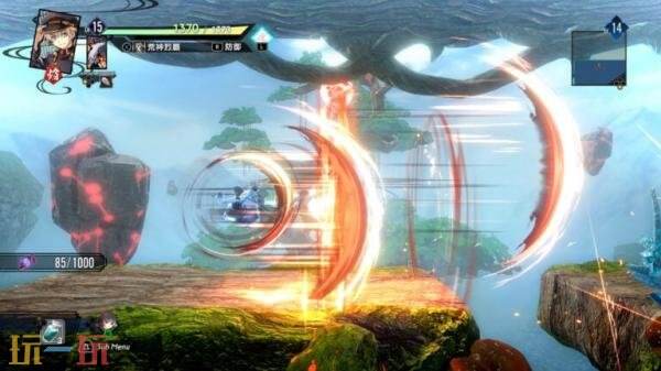 《亰都幻都 -樱花幻舞-》公布了角色及战斗系统游戏截图！