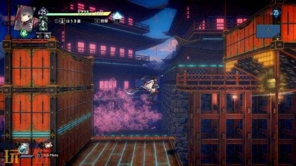 《亰都幻都 -樱花幻舞-》公布了角色及战斗系统游戏截图！