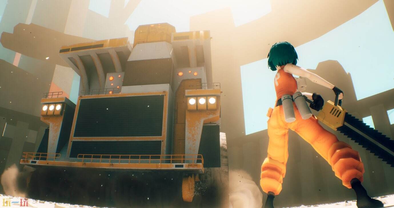 跑酷动作冒险游戏《废都电锯姬》将于5月发售