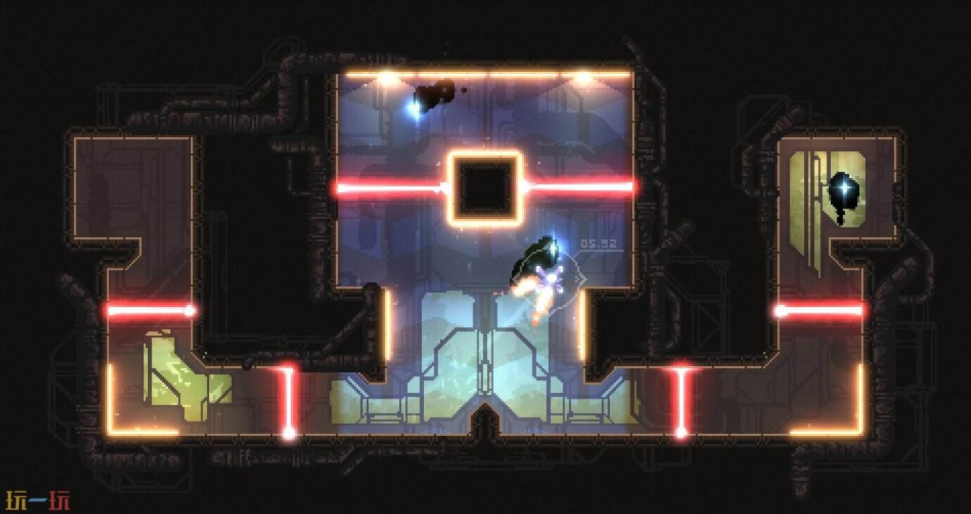 科幻2D平台跳跃游戏《Nullstar: Solus》4月16日发售