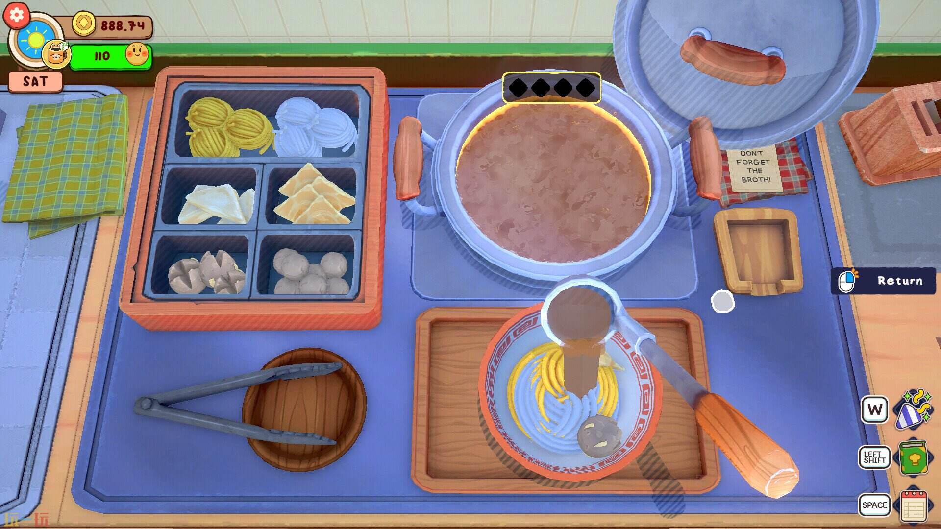 肉丸烹饪：盛满快乐游戏截图