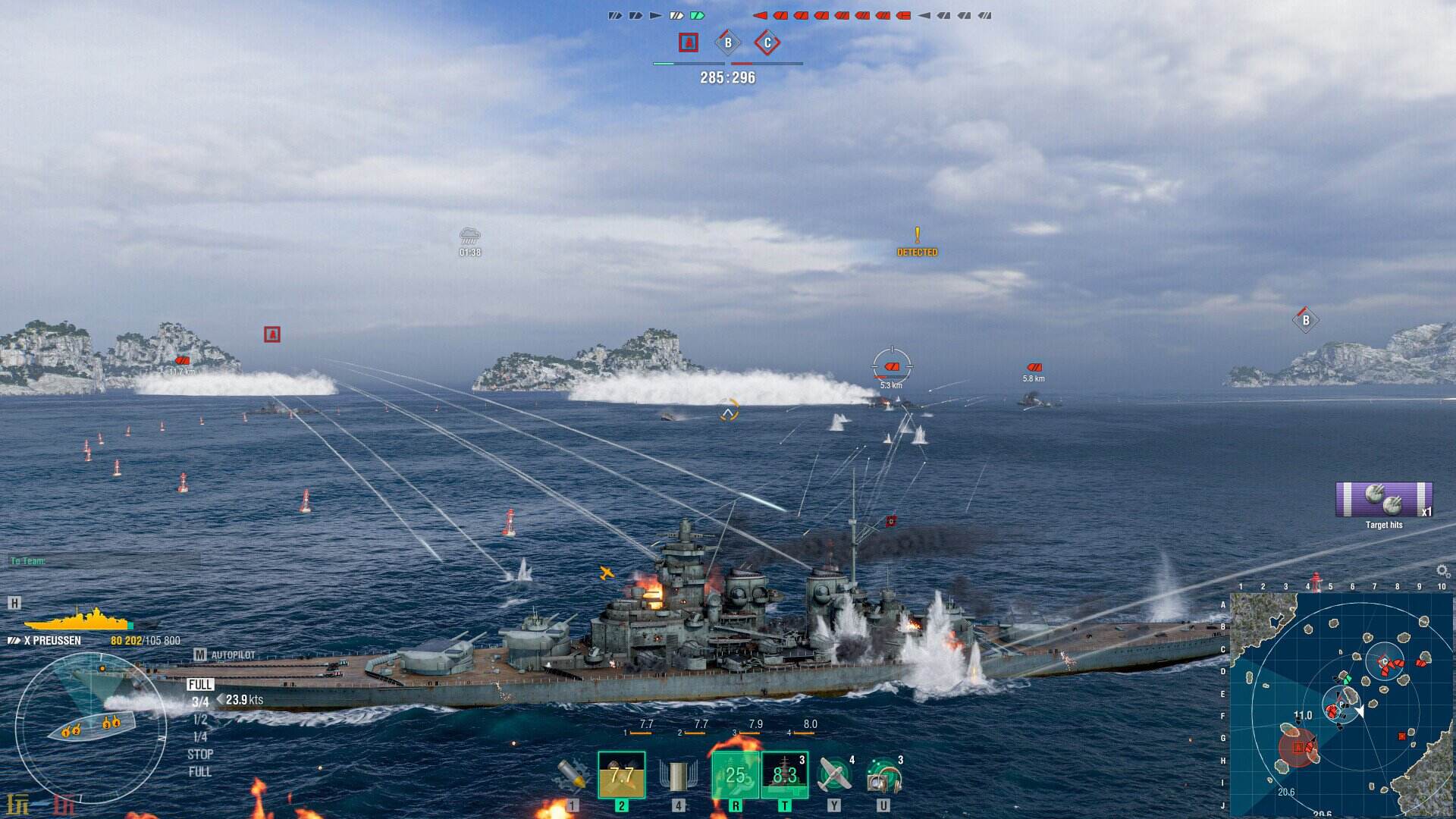 战舰世界游戏截图