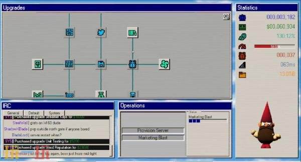 短篇放置类游戏《MMO98》4月20日发售