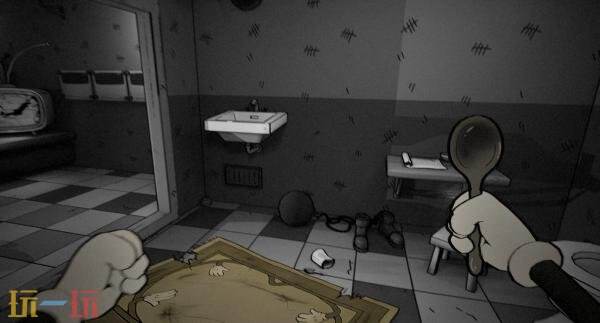 越狱模拟器《用勺子逃脱》预计今年第四季度在PC发售