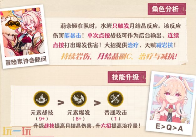 原神莉奈娅天赋要升到多少级 原神莉奈娅天赋加点攻略