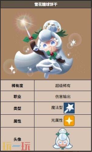 饼干人联盟雪花糖球饼干 饼干人联盟雪花糖球饼干技能介绍
