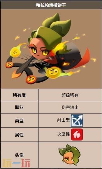 饼干人联盟哈拉帕辣椒饼干 饼干人联盟哈拉帕辣椒饼干技能介绍