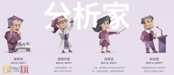 人格测试十六型人格有哪些 人格测试十六型人格图片大全