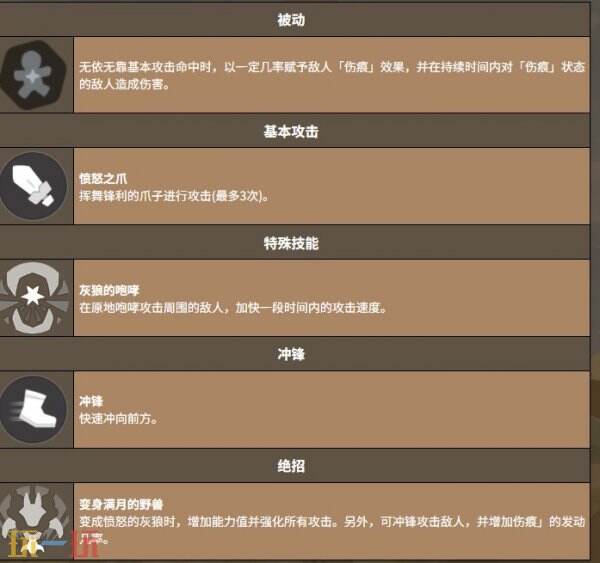 饼干人联盟狼人饼干 饼干人联盟狼人饼干技能介绍