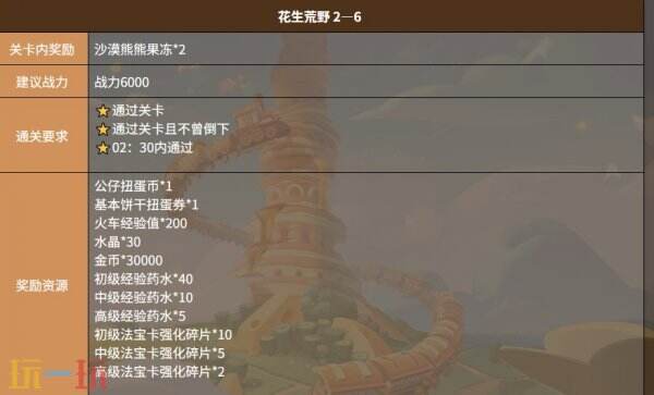 饼干人联盟花生荒野关卡 饼干人联盟花生荒野2-6关卡介绍