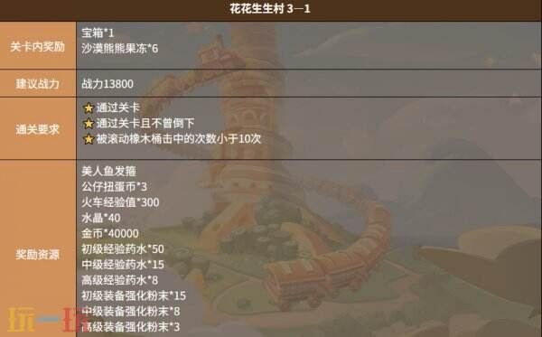 饼干人联盟花花生生村关卡 饼干人联盟花花生生村3-1关卡介绍