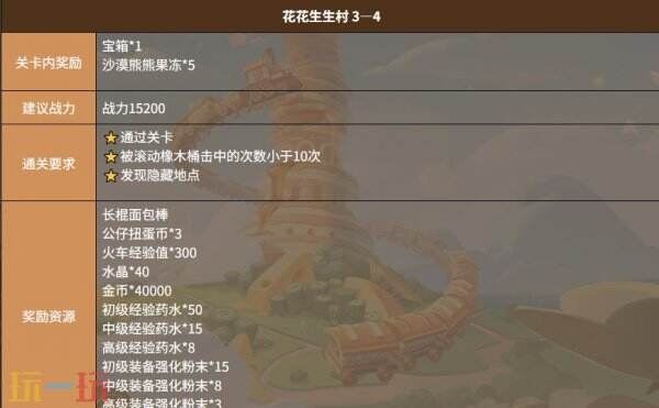 饼干人联盟花花生生村关卡 饼干人联盟花花生生村3-4关卡介绍