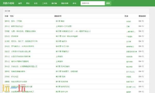 龙腾网小说在线观看入口 龙腾网小说在线阅读全文无弹窗