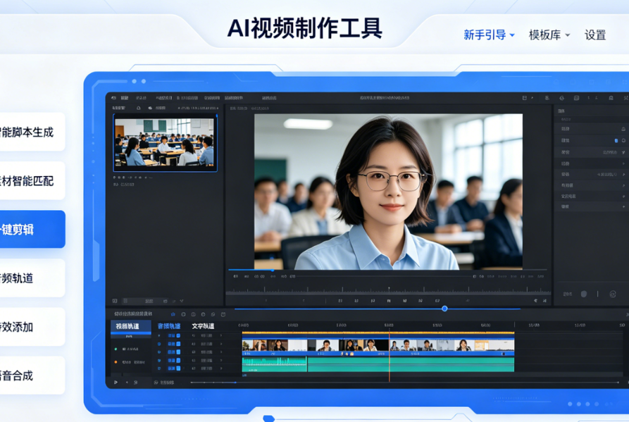 2026受欢迎的AI视频制作软件