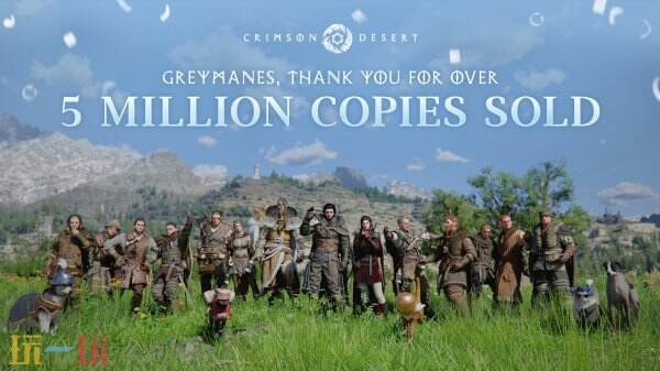 《红色沙漠》全球销量已突破500万份！官方发文感谢