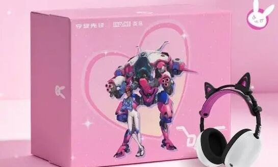 《守望先锋》联动索尼INZONE推出D.Va联名限定礼盒