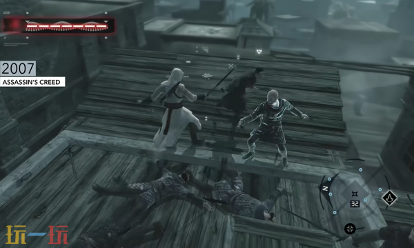 《刺客信条》系列「战斗的演变」宣传视频，现已公布!