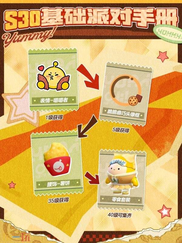 蛋仔派对全新派对季S30“元气零食季”正式开启！盲盒外观正式登场