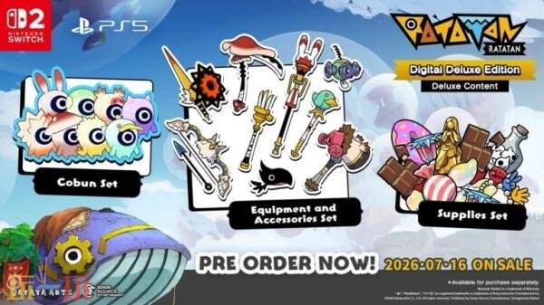 节奏肉鸽动作《啦嗒铛》PS5和Switch2实体版预购开启