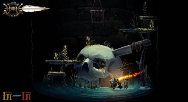 黑暗童话类银河战士恶魔城《黯井微光》试玩4月23日上线