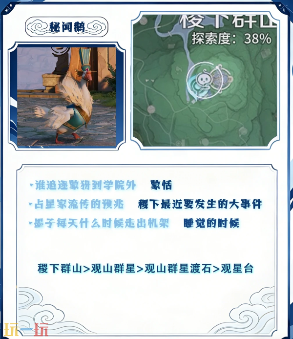 王者荣耀世界学士鹅在哪 王者荣耀世界学士鹅位置大全