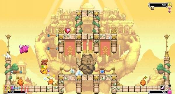 街机风平台跳跃射击游戏《双箭头豪华版》4月30日发售