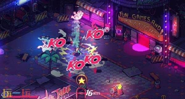 像素风动作游戏《拳力以赴》将登陆PC平台