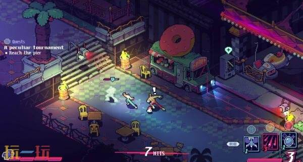 像素风动作游戏《拳力以赴》将登陆PC平台