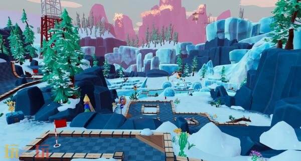 高尔夫游戏续作《友尽高尔夫2》今秋推出！支持跨平台联机