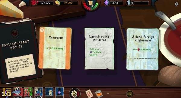 政治类肉鸽卡牌游戏《王牌妖相》将于5月4日发售