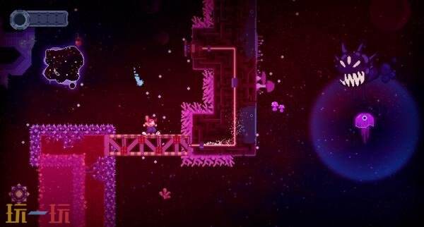 精准平台跳跃游戏《TetherGeist》将于5月7日发售