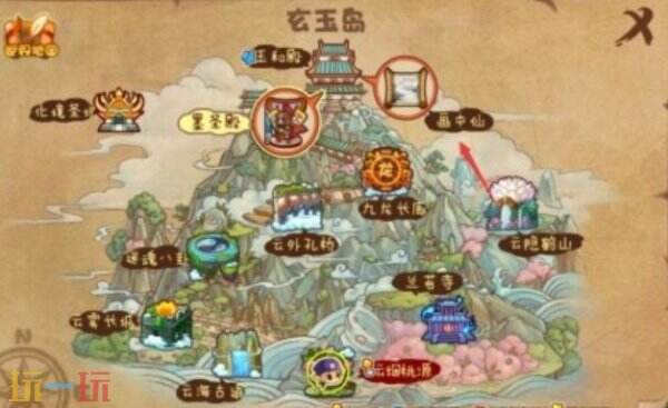 洛克王国世界画中仙位置 洛克王国世界怎么找画中仙