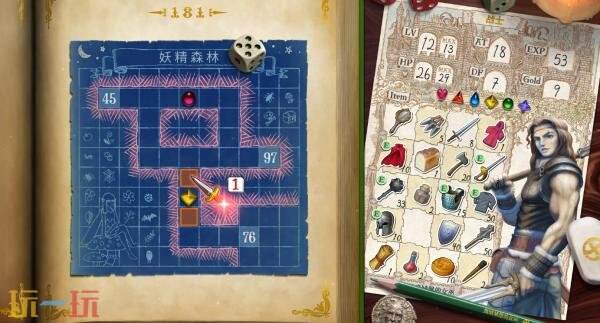 游戏书式RPG《真理谭：黑暗城堡的女巫》7月9日在PC发售