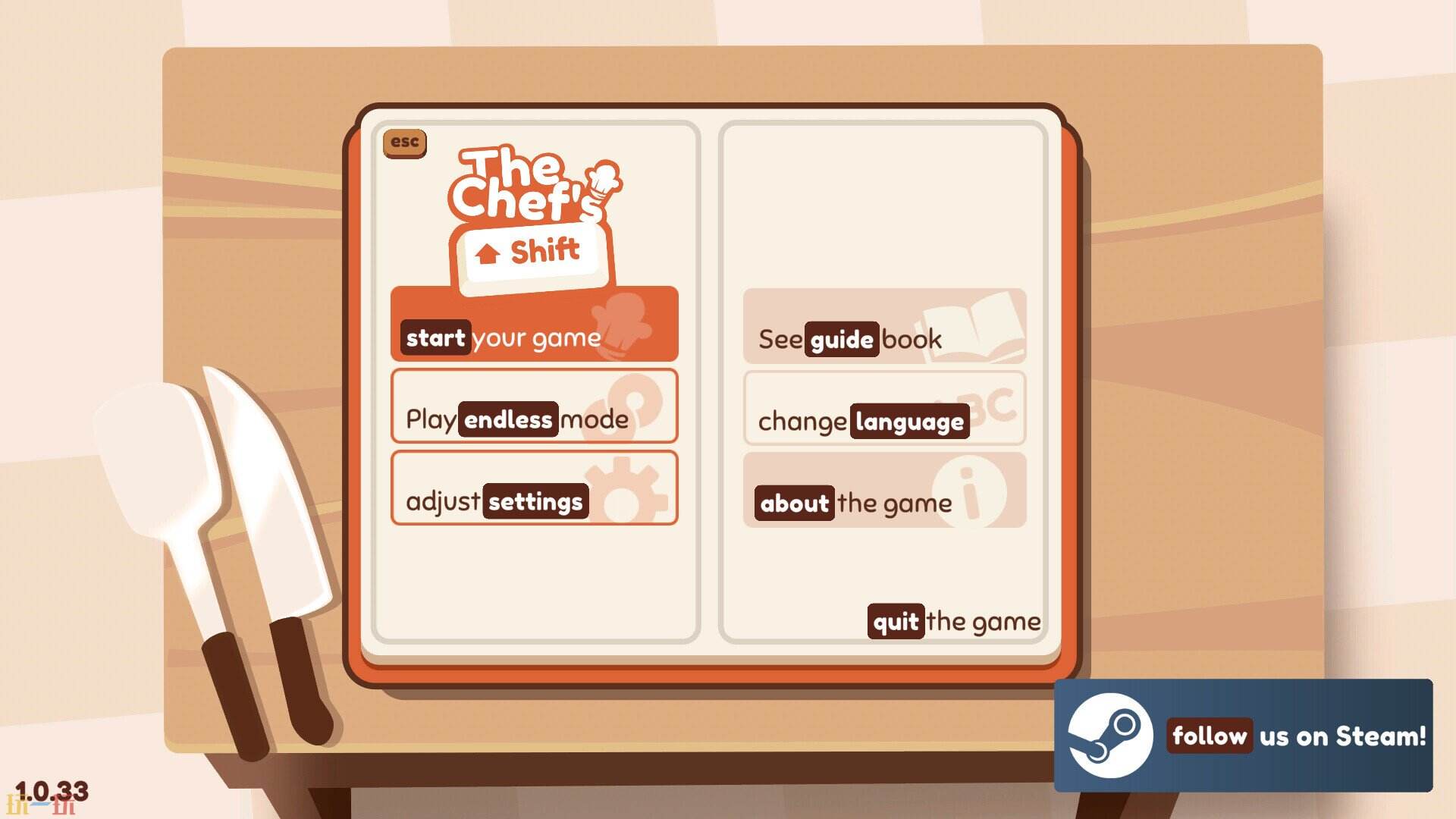 大厨的轮班游戏截图