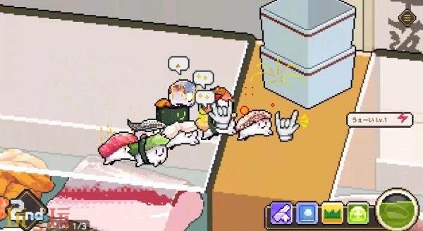 寿司竞速游戏《Wabisabi SushiDerby》7月15日发售