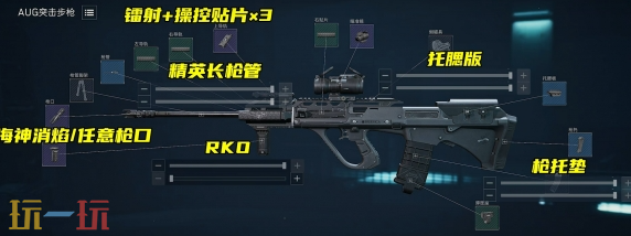 三角洲行动S9赛季AUG怎么改 三角洲行动S9赛季AUG改装方案