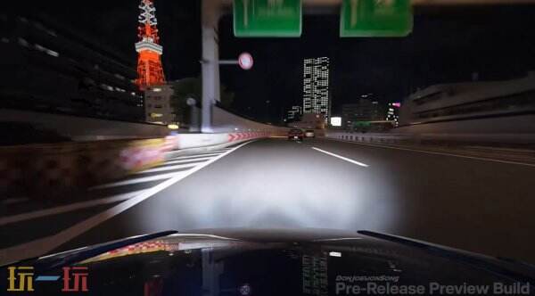 《地平线 6》夜间高速行驶的独家实机游戏片段公布