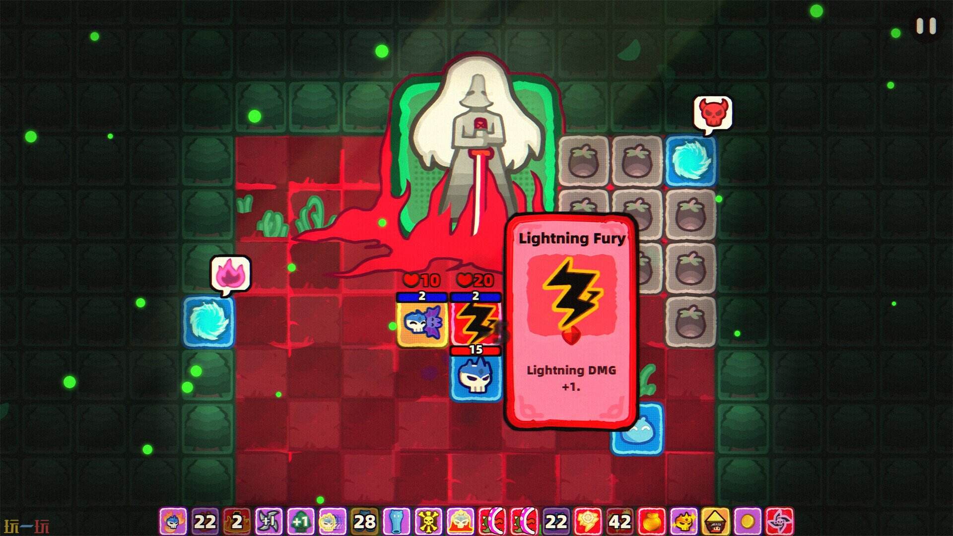 卡片魔王：只剩个头！游戏截图