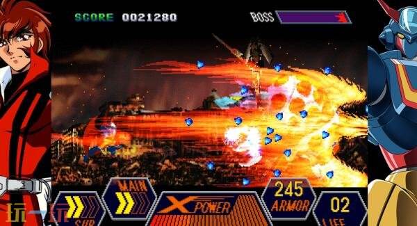《70年代风格机器人动画 杰比-X》支持重制版与原版画面切换
