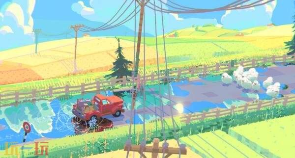单人驾驶送货冒险《乡野奇运》将同步到登陆PS4/5平台