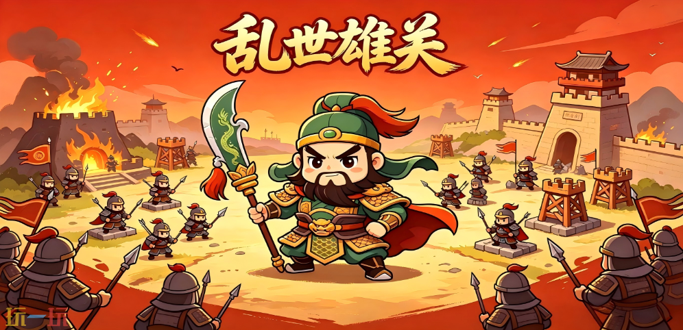 《魔兽争霸3冰封王座》乱世雄关地图 乱世雄关地图一键安装