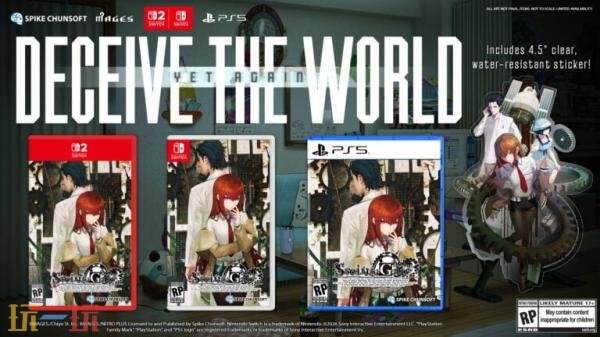 视觉小说重制版《命运石之门 RE:BOOT》8月19日登陆Xbox和PC平台