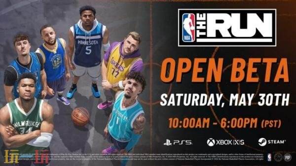 3v3街头篮球游戏《NBA THE RUN》跨平台联机公测5月31日开启