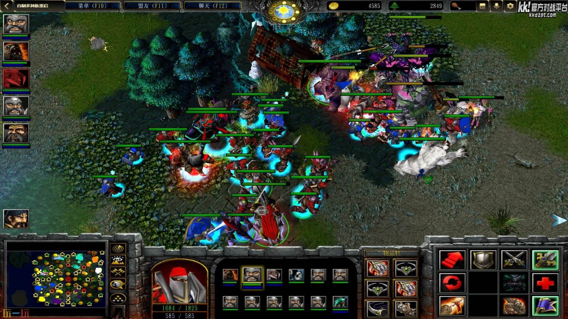 魔兽争霸3地图一键安装 海量War3地图免费下载