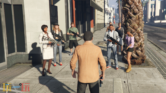 GTA5增强版画质增强MOD-招募NPC自然视觉全局光照合集一键安装