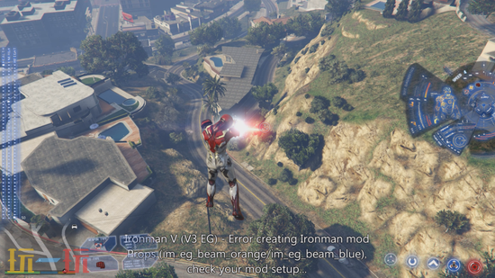 GTA5超级英雄MOD合集-钢铁侠蜘蛛侠闪电侠一键安装