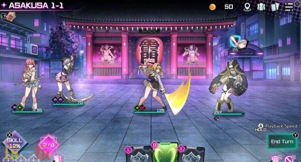 肉鸽卡组构建游戏《东京女武神》将于7月9日推出