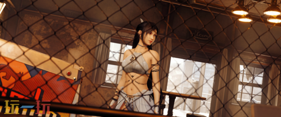 最终幻想7重制版MOD推荐-蒂法激情美人鱼套装一键安装
